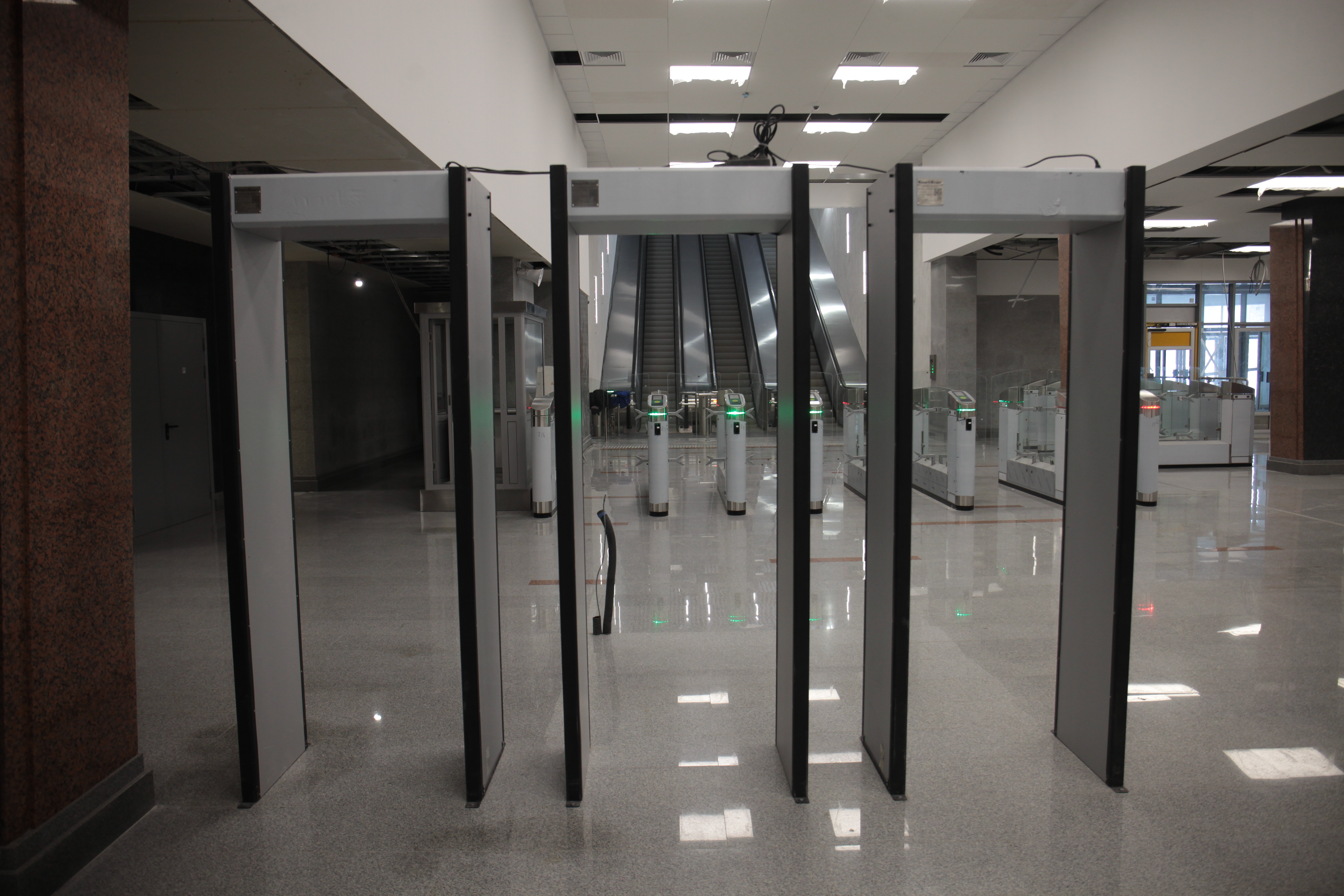 Станция метро «Спортивная». Январь 2023 года