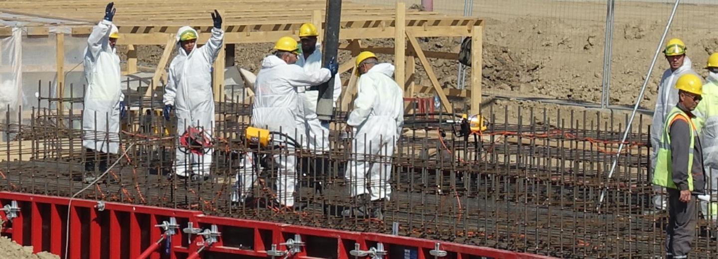 В фундамент важнейшего здания СКИФа залили первую партию бетона