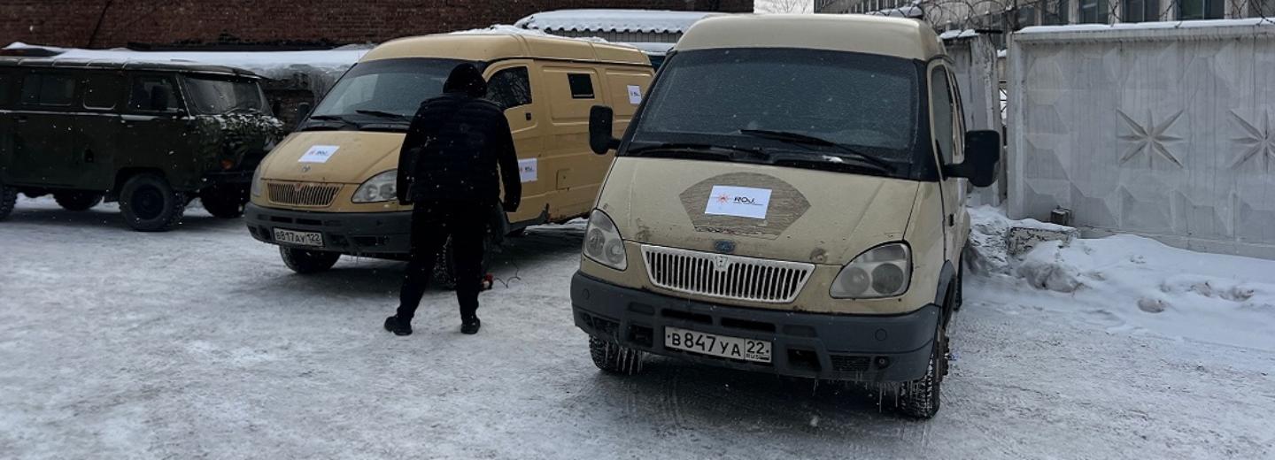 Езидская община передала отряду «Орион» две бронированные «Газели»