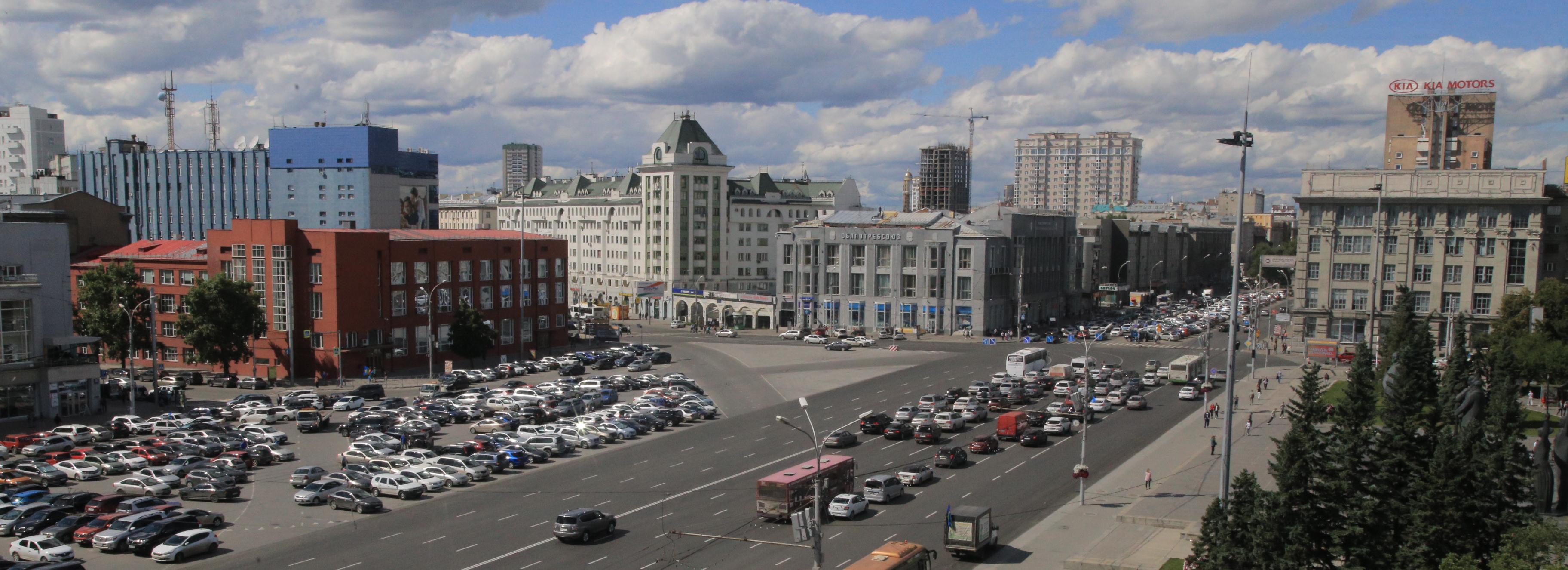 Виртуальный тур по площади Ленина создал блогер из Новосибирска