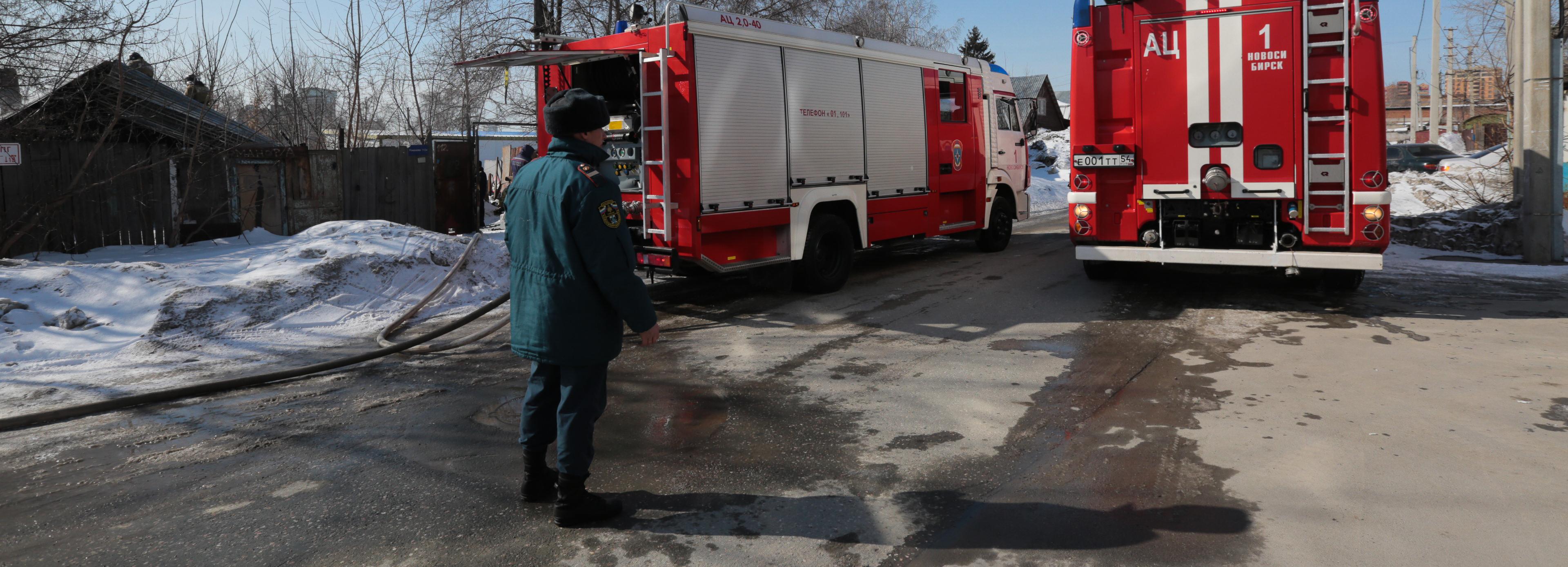 Два человека погибли на пожарах за неделю в Новосибирске