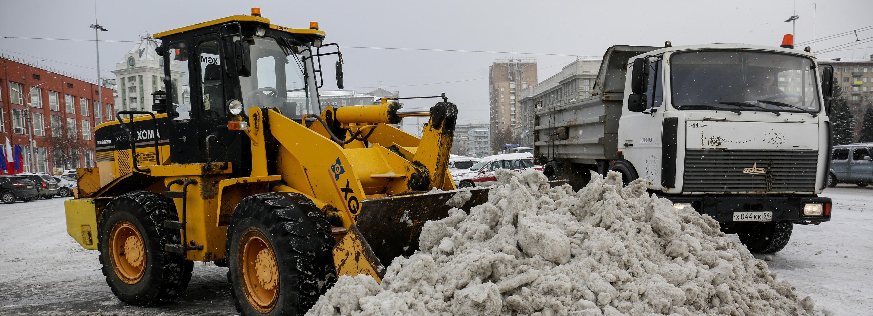 Где будут убирать снег 25 ноября в Новосибирске — список улиц