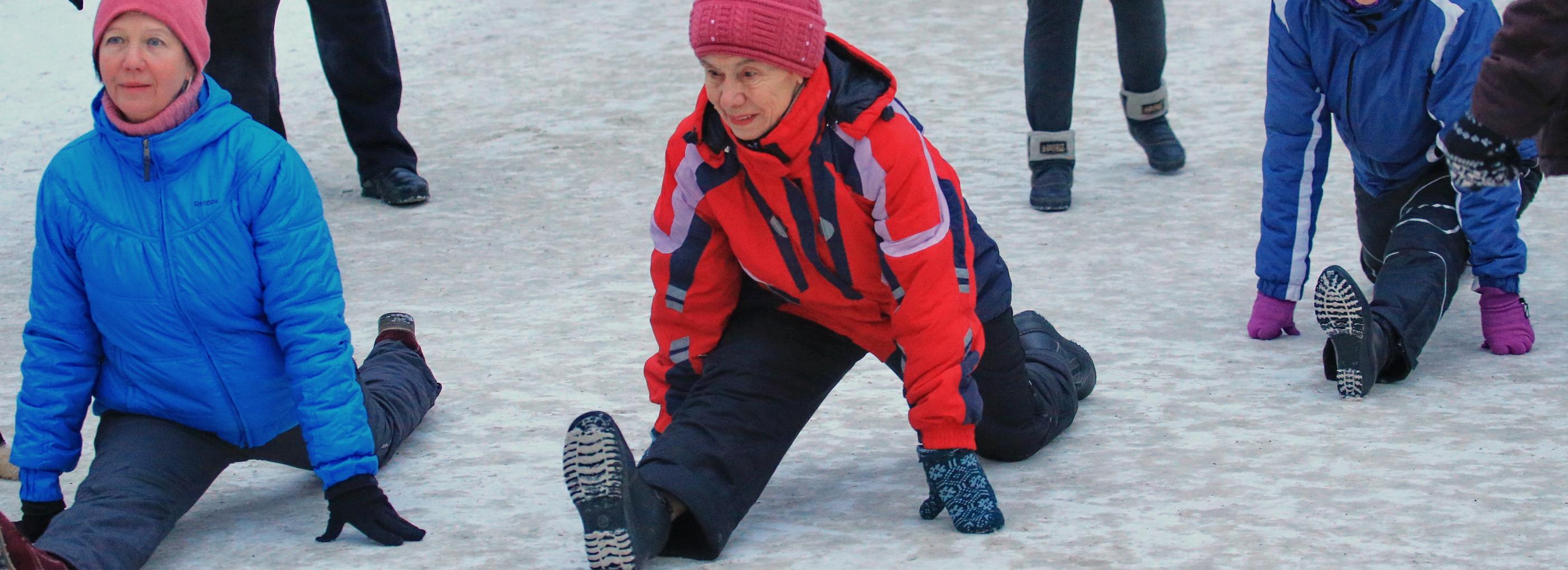 Сезон зимней гимнастики откроют 11 декабря в Центральном парке