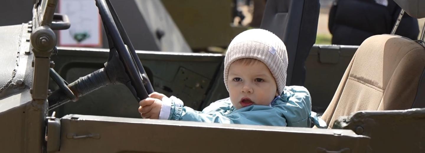 Участвовавшее в войне авто 1942 года показали на фестивале ко Дню Победы