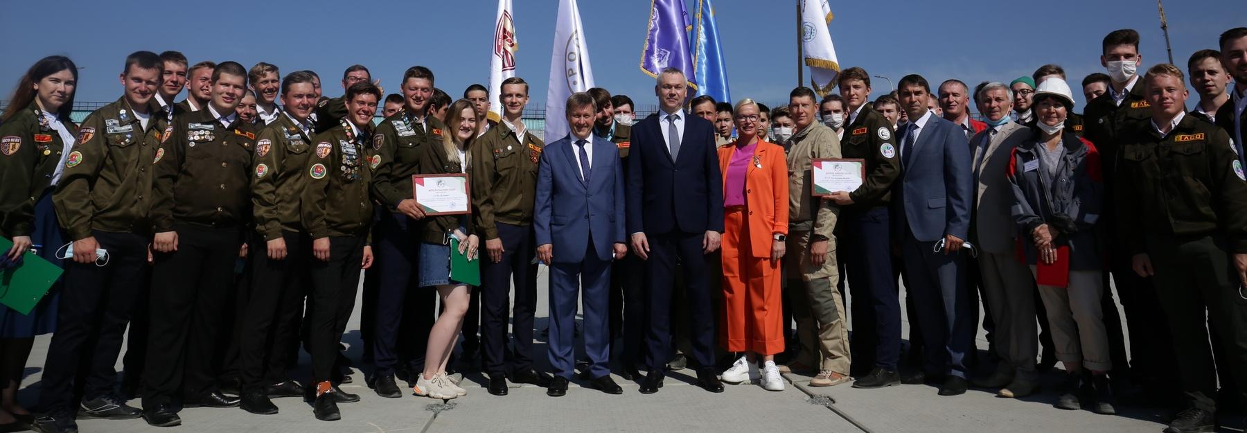 Студотряды помогут строить ЛДС и станцию «Спортивная» в Новосибирске