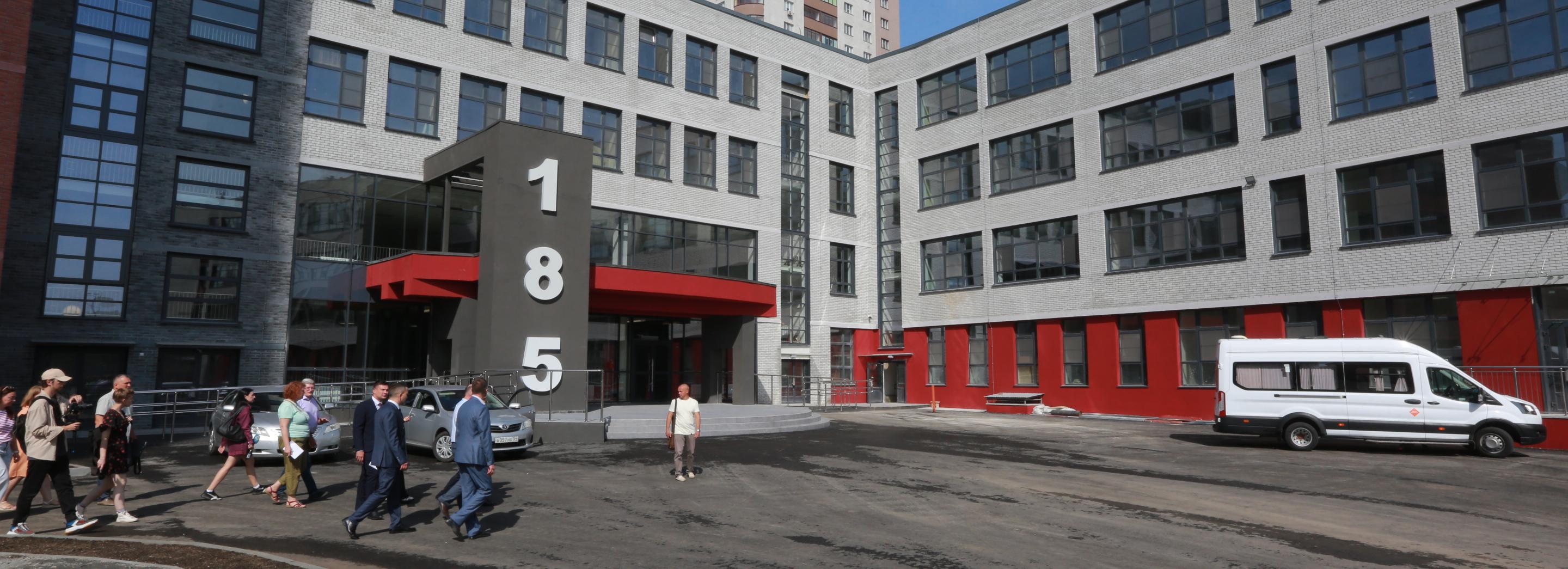 Новое здание лицея №185 на Тургенева откроют к 1 сентября