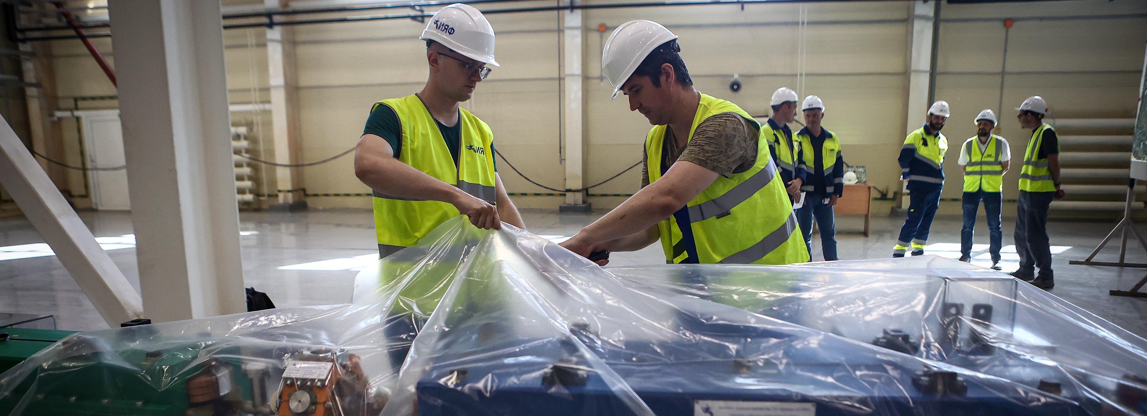 На площадку СКИФа доставили первую партию оборудования