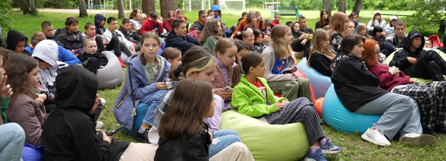 Как проводят лето дети из ДНР в лагере «Зелёная республика»