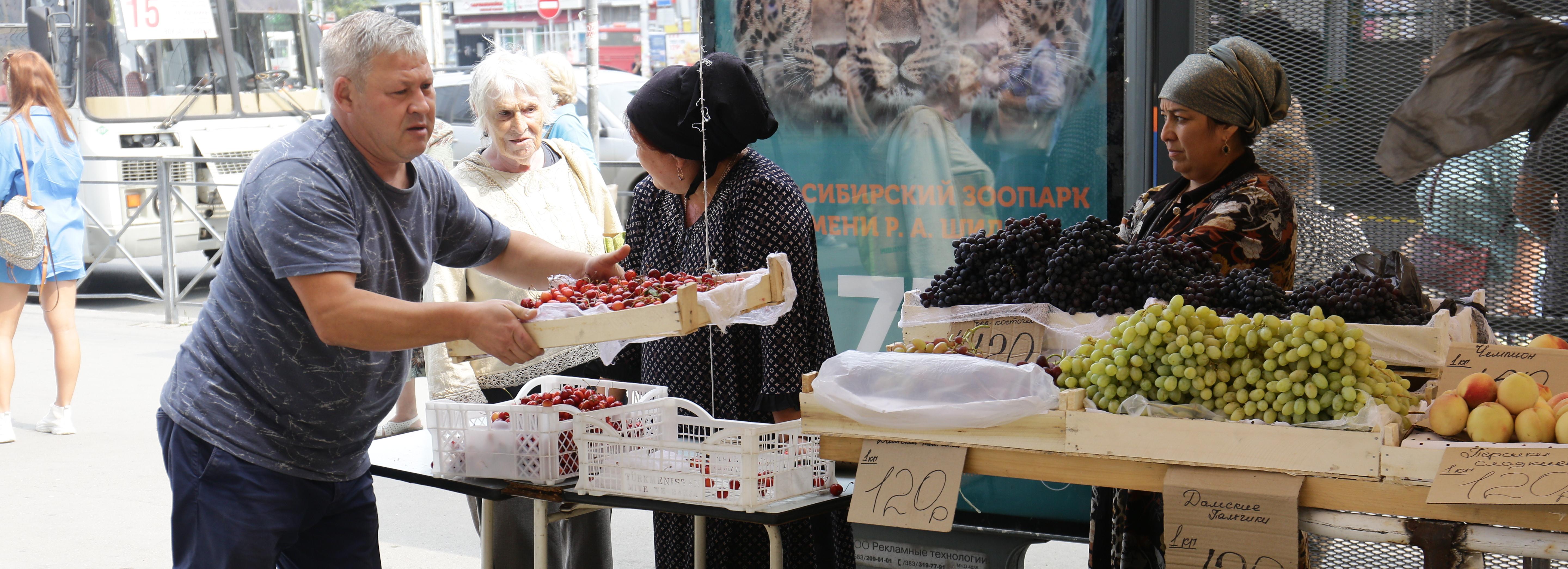 Онлайн-опрос об уличной торговле запустили в Новосибирске