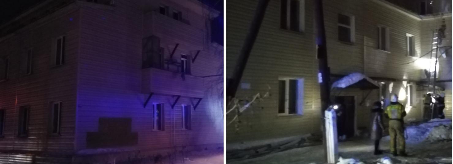 Обшитый сайдингом «евробарак» снова загорелся на улице Костычева