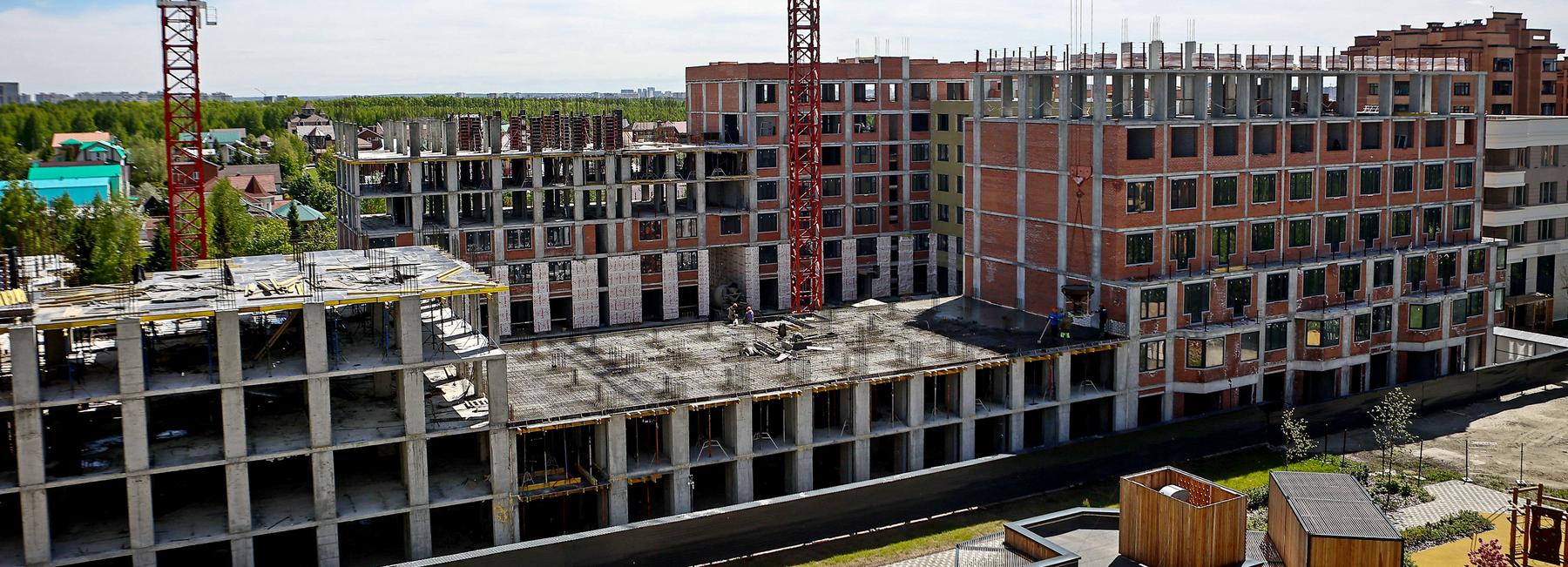 За первое полугодие ввод жилья в Новосибирской области снизился на 19%