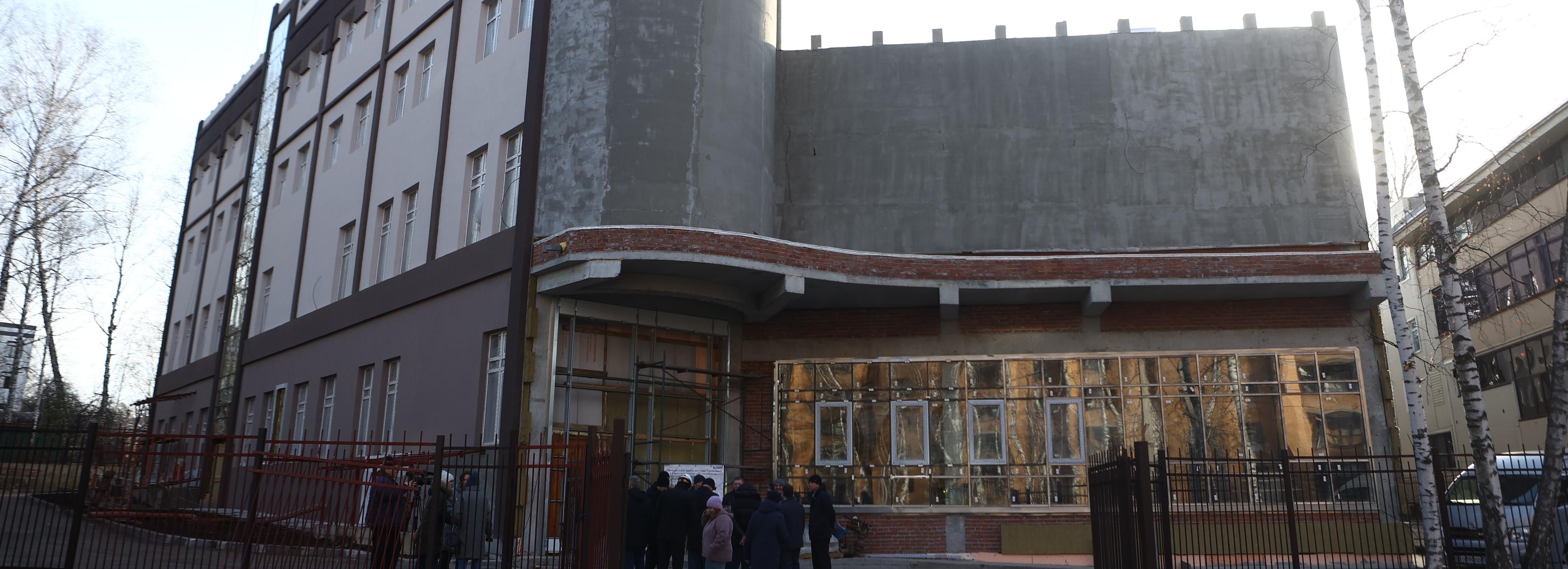 Здание самой большой музыкальной школы Новосибирска готово к подаче тепла