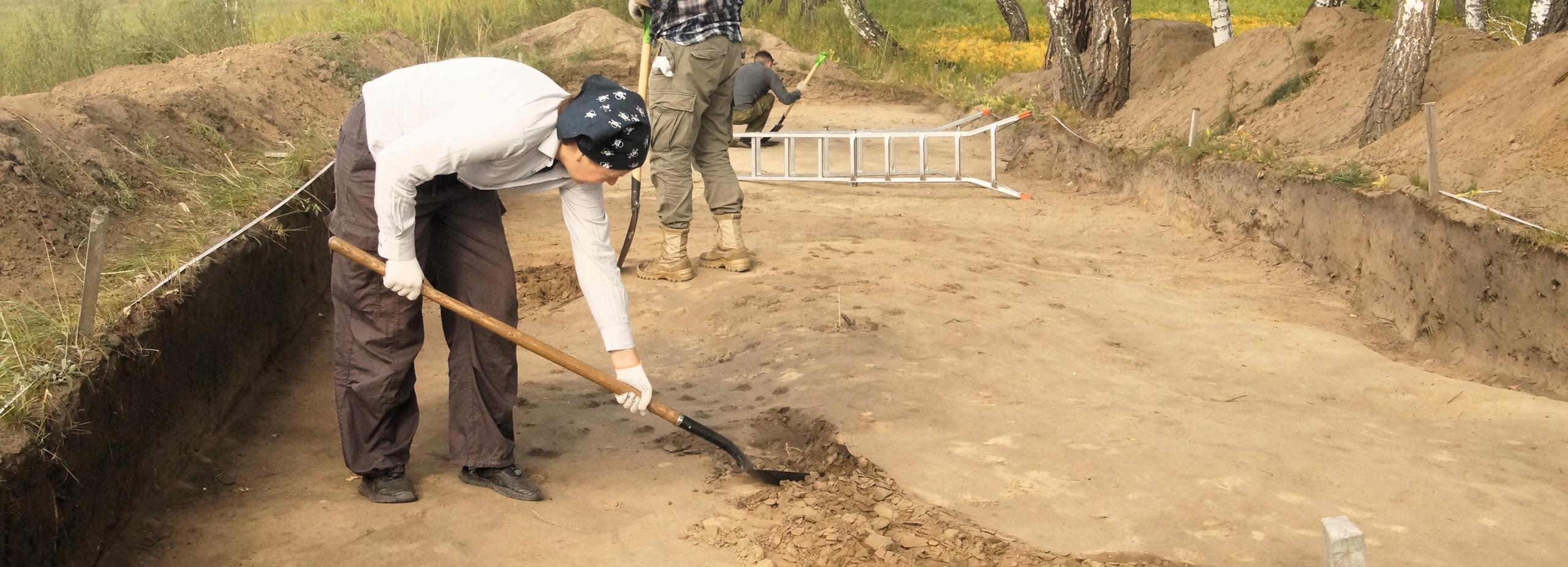 Доисторического медведя из бронзы откопали археологи под Новосибирском