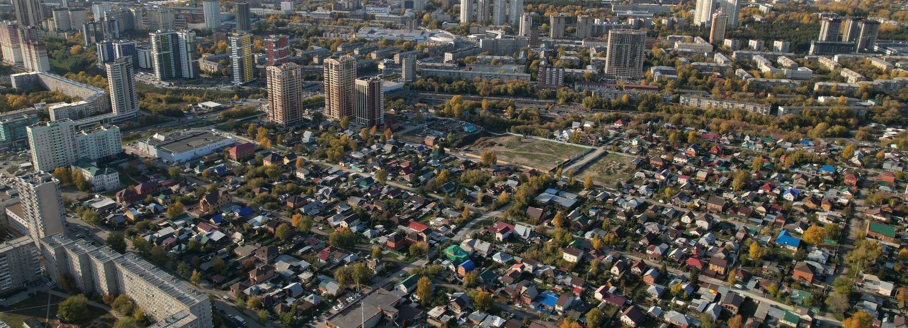 20 гектаров с частным сектором на берегу Ельцовки застроят высотками