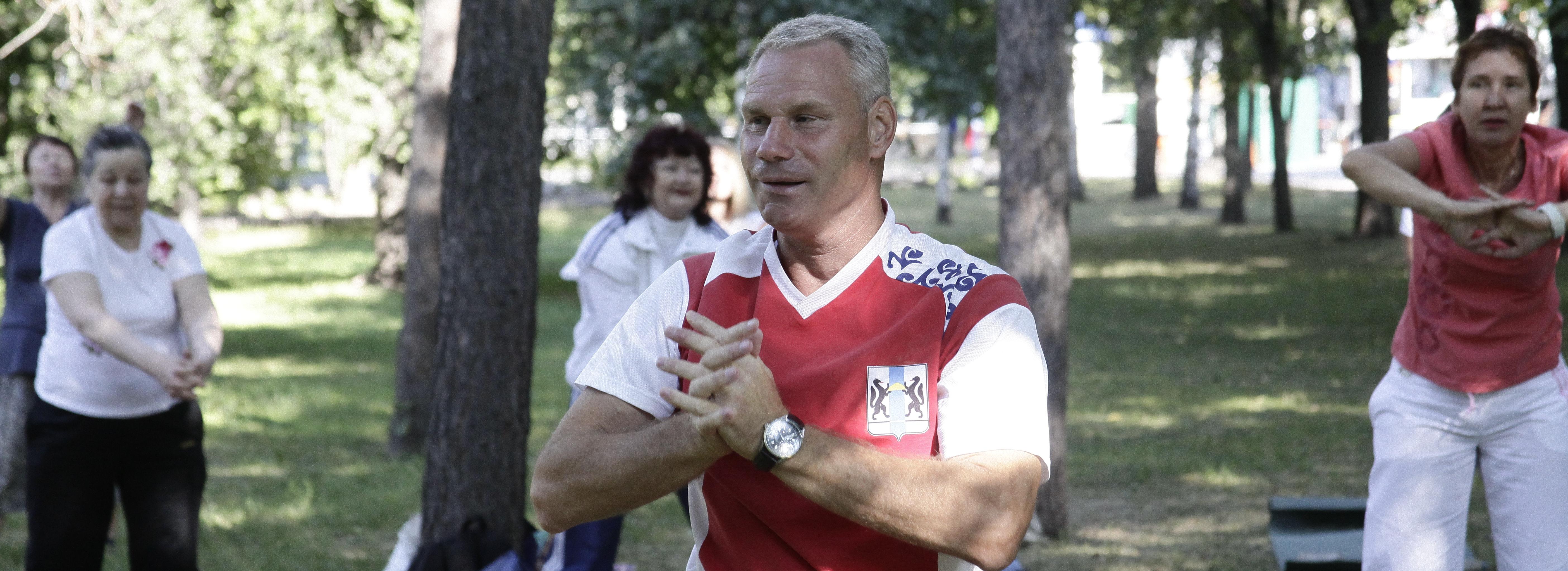 Летний сезон гимнастики открывают 4 июня в Центральном парке