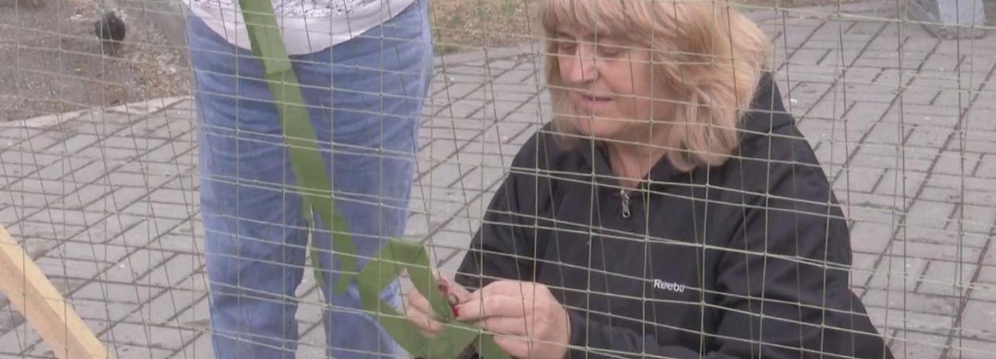 Невидимые для тепловизоров маскировочные сети плетут в Новосибирске