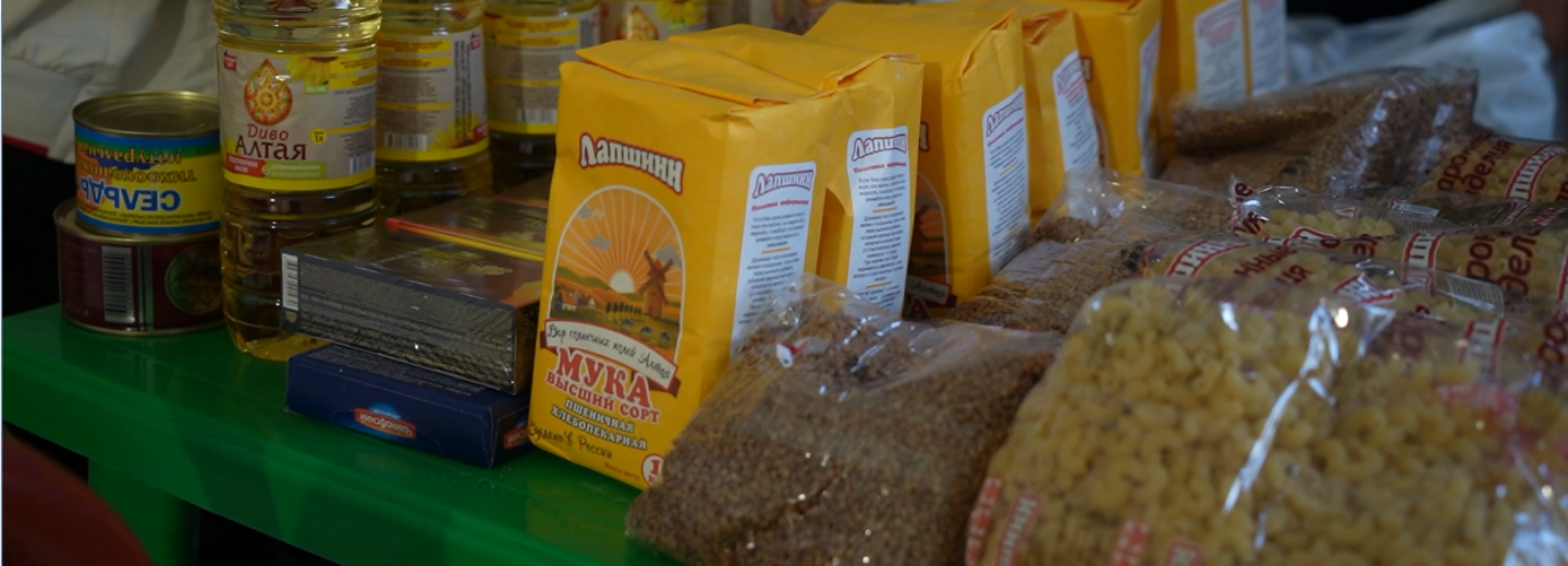 На Затоне ТОС дважды в неделю выдаёт продукты одиноким пенсионерам