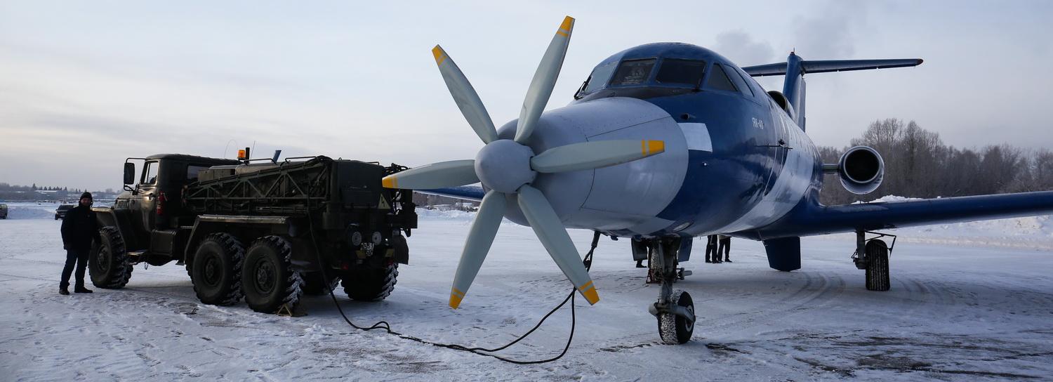 Мощный электродвигатель для самолётов испытывают в Новосибирске