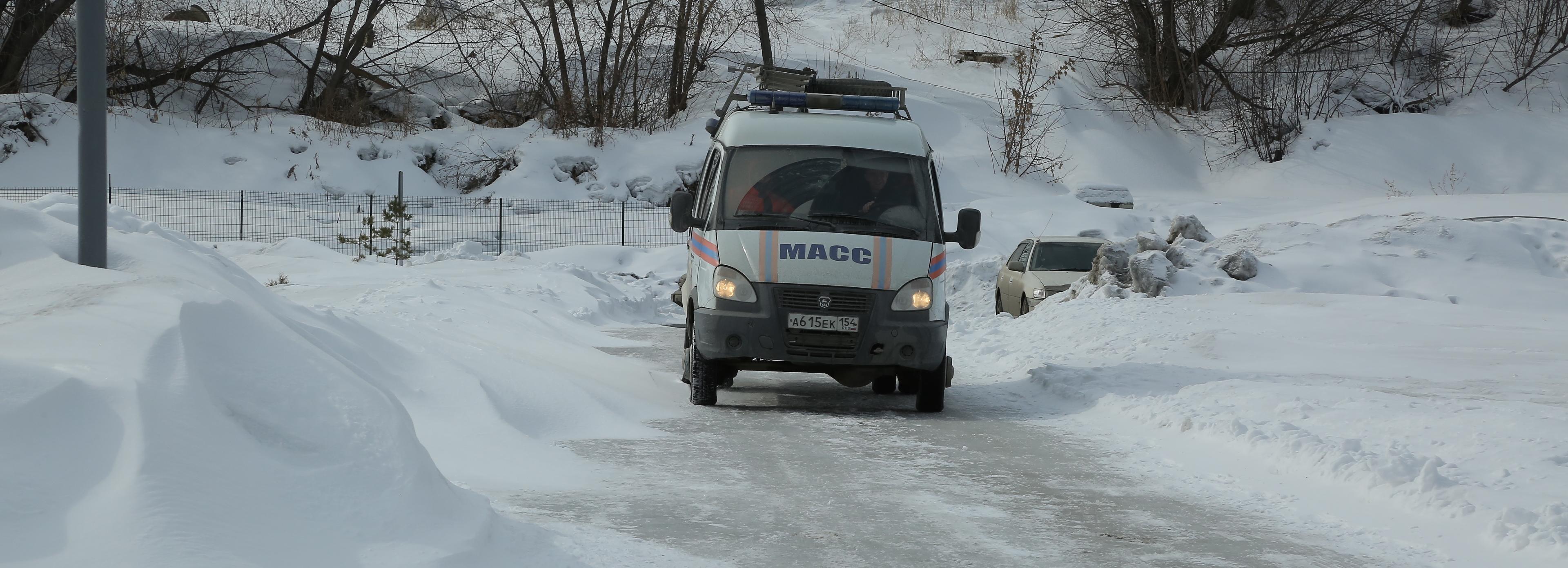 Шестерых взрослых и ребёнка вывели со льда Оби в Новосибирске