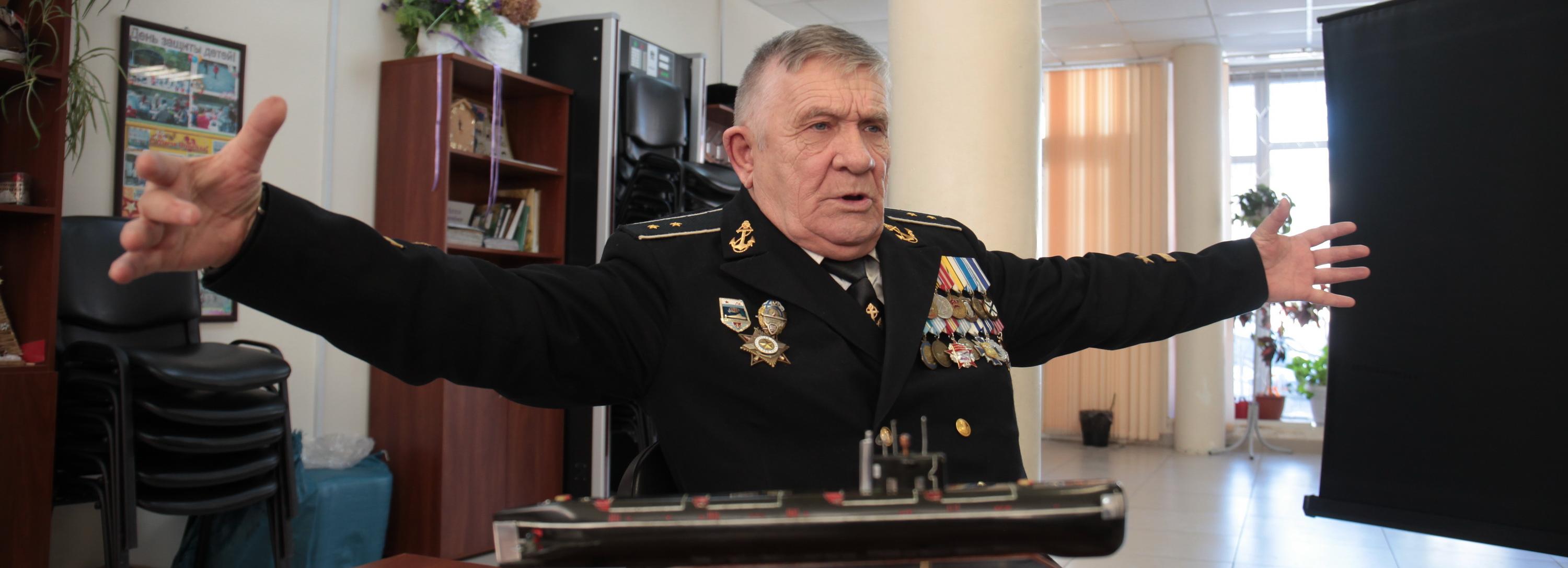 Подводник Владимир Спуль: «Наша лодка была небольшая — с пятиэтажный дом»