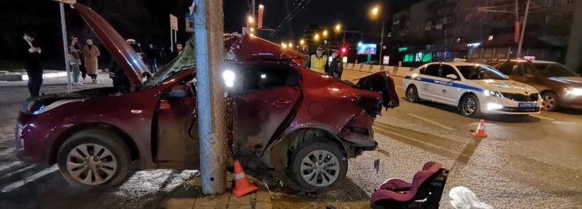 Водитель «Киа» погиб в ДТП на Красном проспекте в Новосибирске