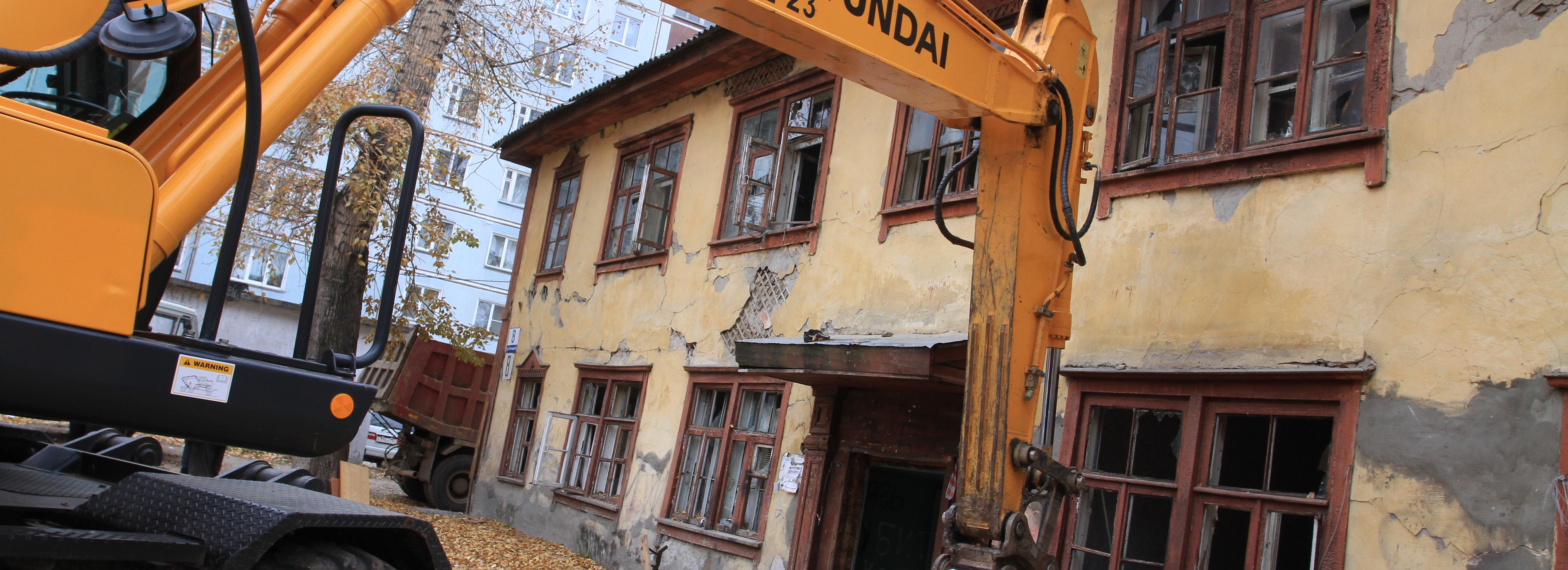 Сразу восемь двухэтажек снесут в Калининском районе под новый миниполис