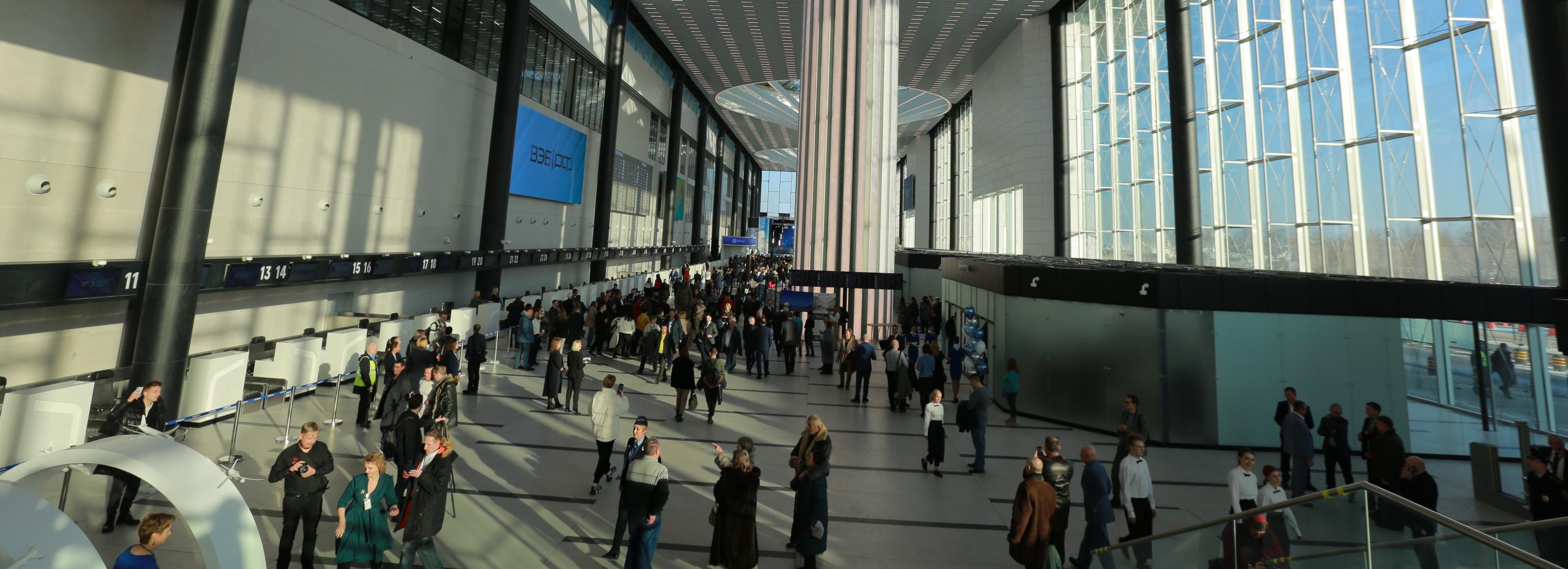 Рекордный пассажиропоток в восемь миллионов зафиксировали в Толмачёво