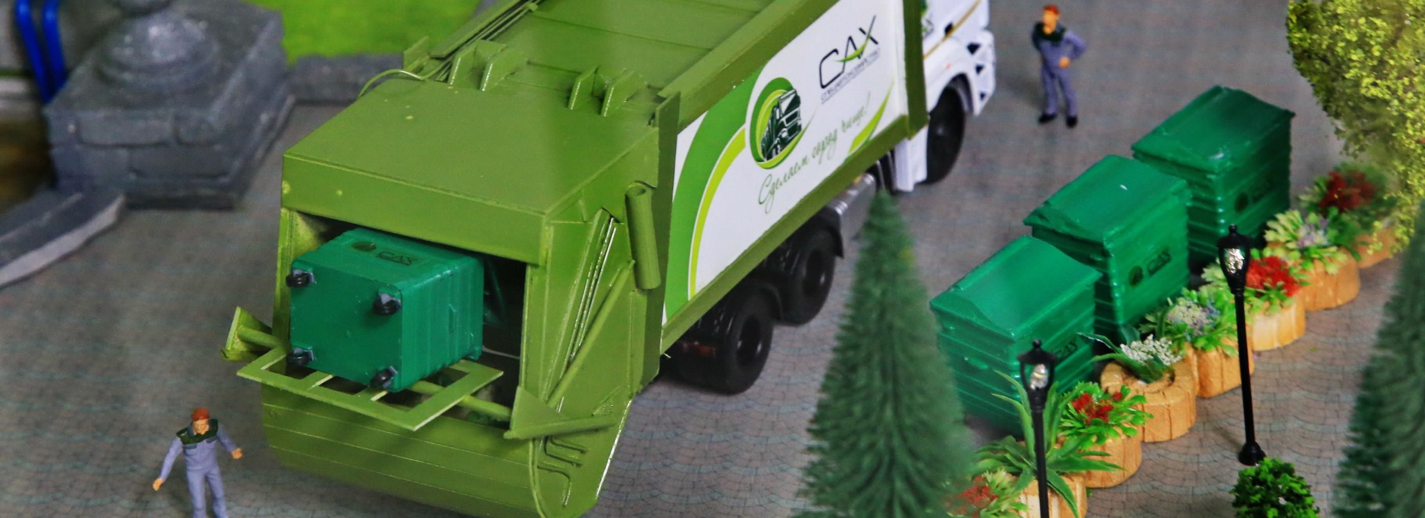 Шесть новых белорусских мусоровозов выедут на улицы Новосибирска