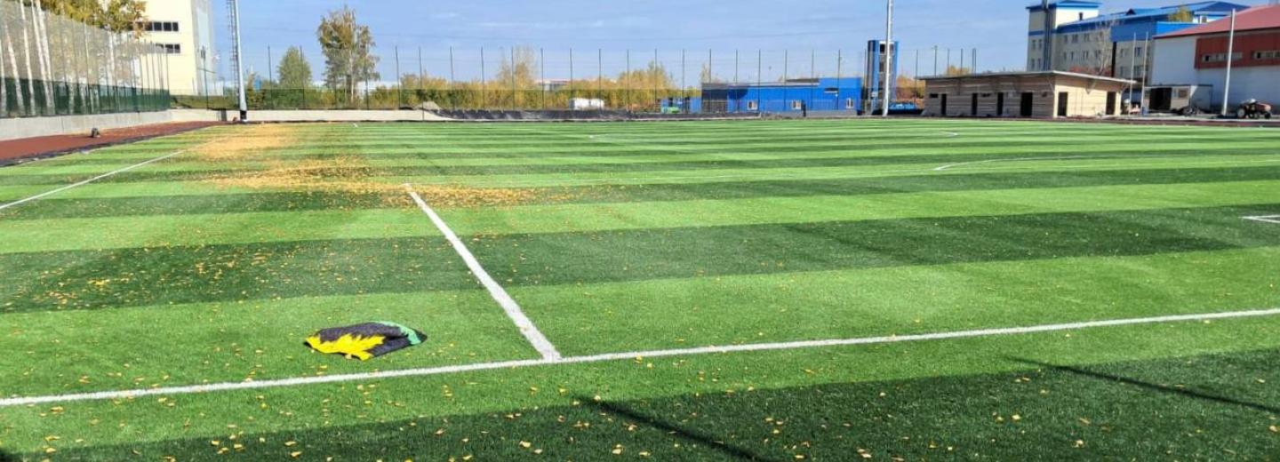 Мэр Кудрявцев: трибуны на 149 мест установят на футбольном поле в ОбьГЭС