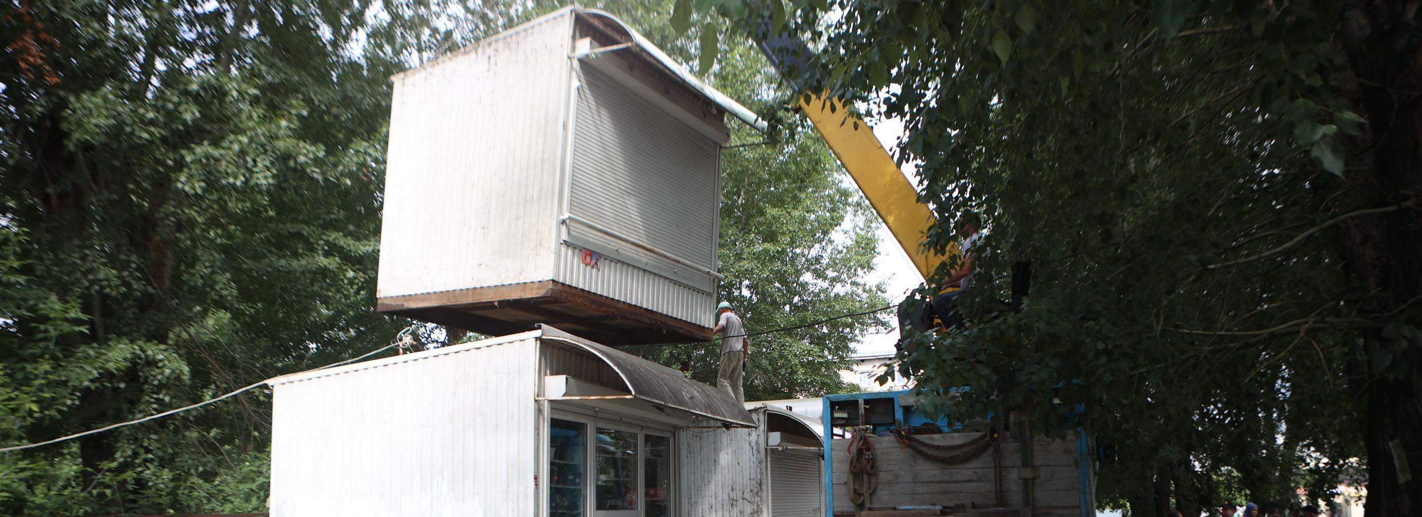 Прокурор оценил масштабы очистки Новосибирска от незаконных ларьков