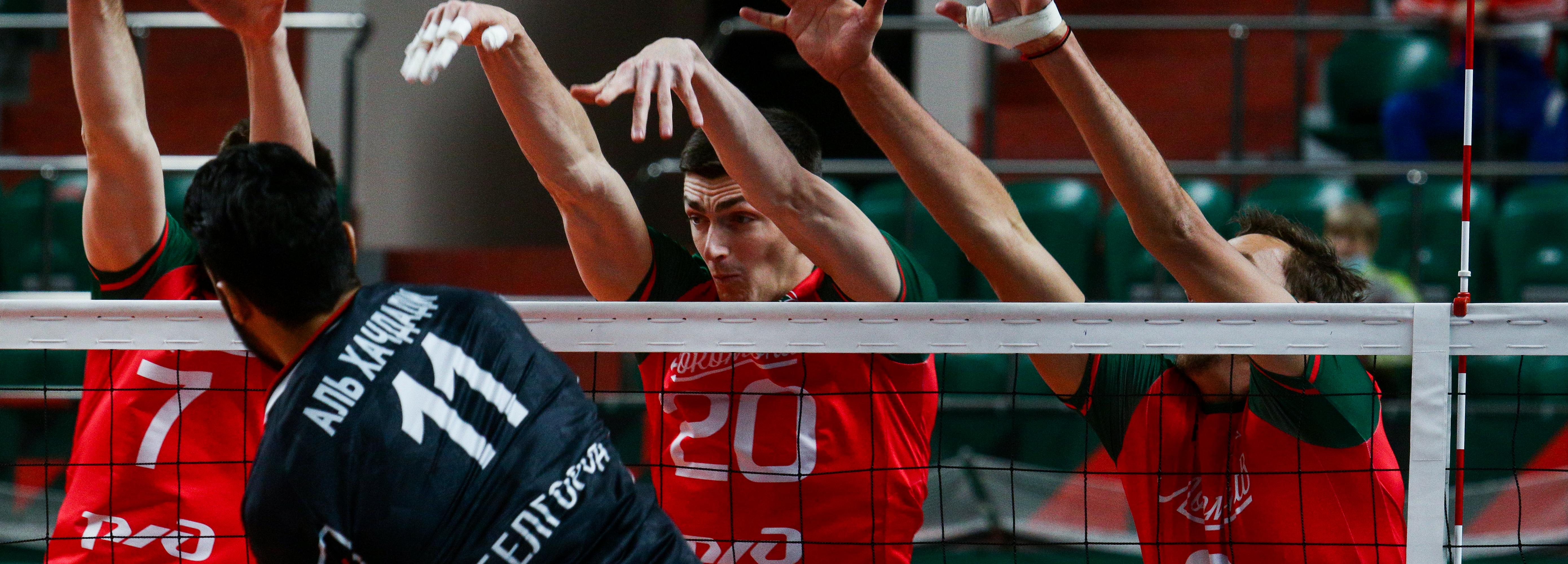 «Локомотив» обыграл волейболистов из Белгорода в полуфинале кубка России