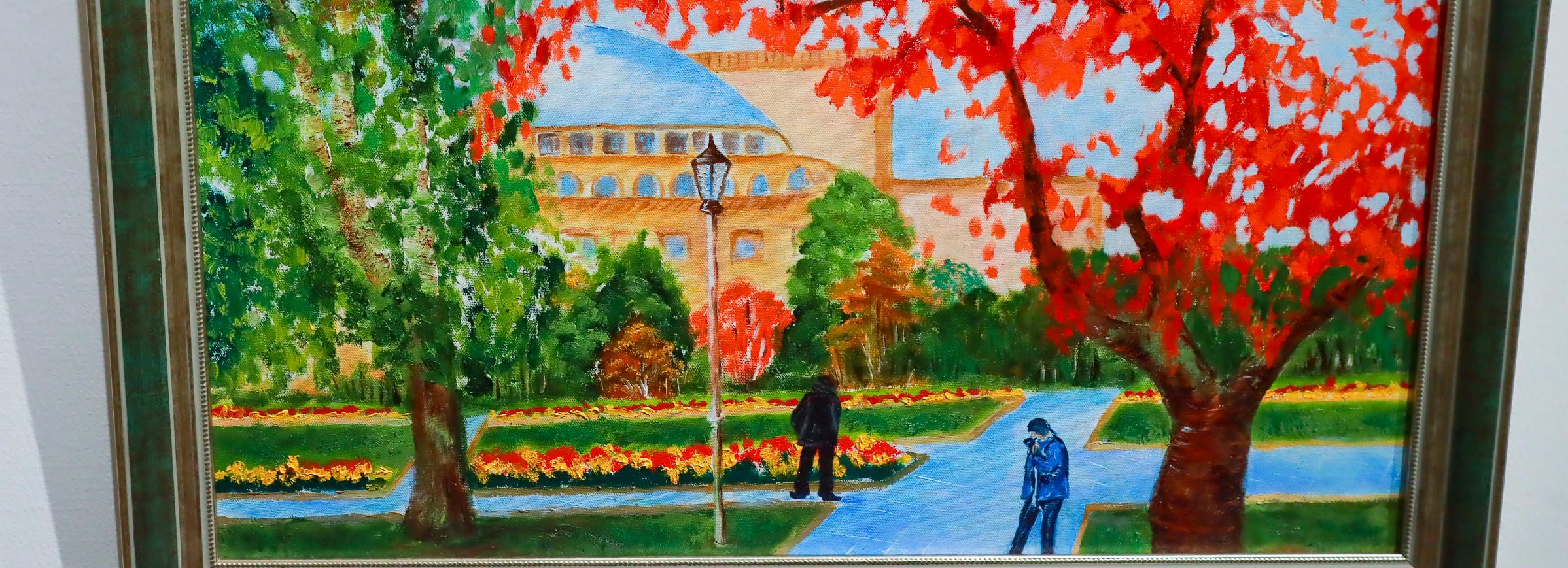 «Вдохновляет»: мэр Кудрявцев оценил выставку живописи «Поэзия в красках»