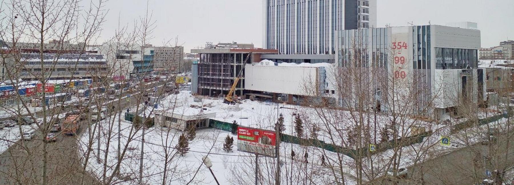 Подземный тоннель построили на площади Маркса к апарт-отелю «Турист»