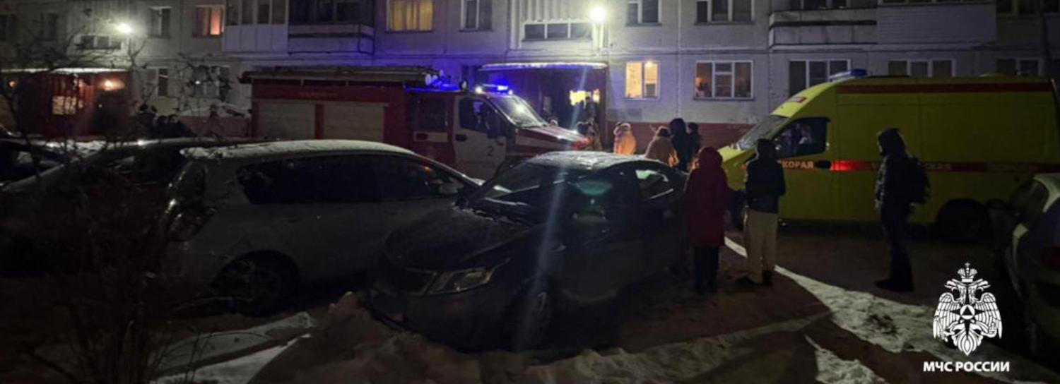 56 человек эвакуировали из-за загоревшегося удлинителя в Новосибирске