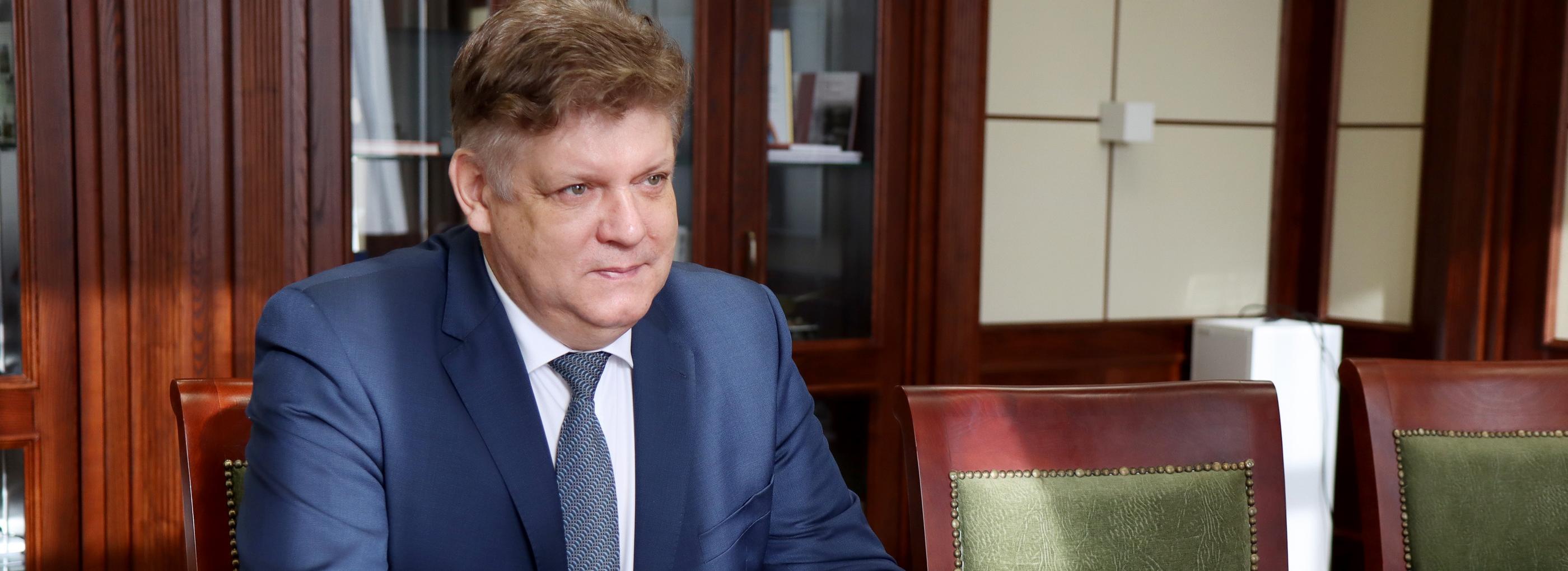 Серышев обсудил законы с первым зампредом комитета СФ по экономполитике