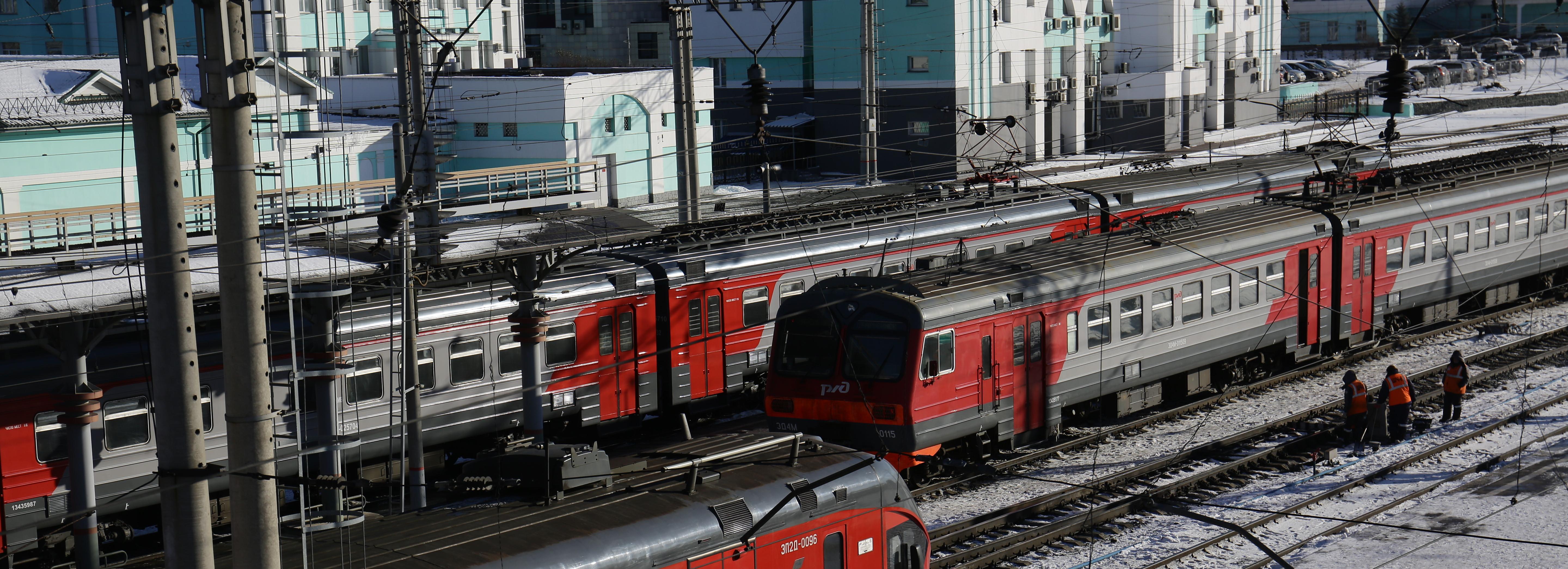 Расписание двух электричек скорректируют в марте из-за ремонта путей