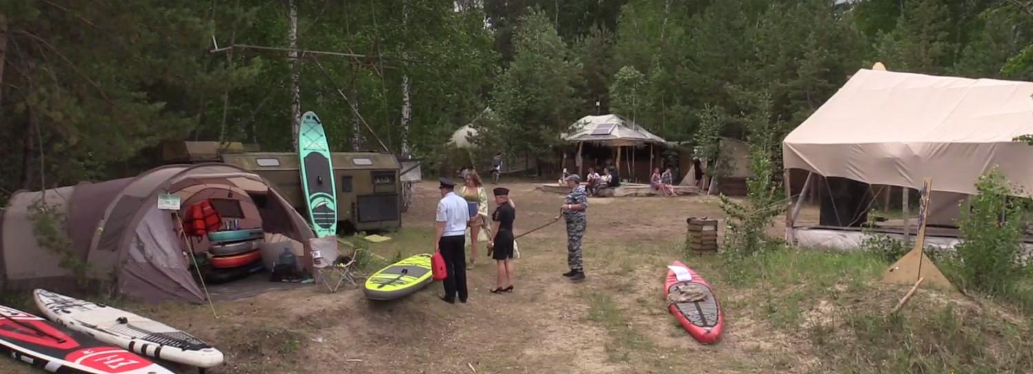 Женщина захватила землю на острове Шумского кордона под Новосибирском