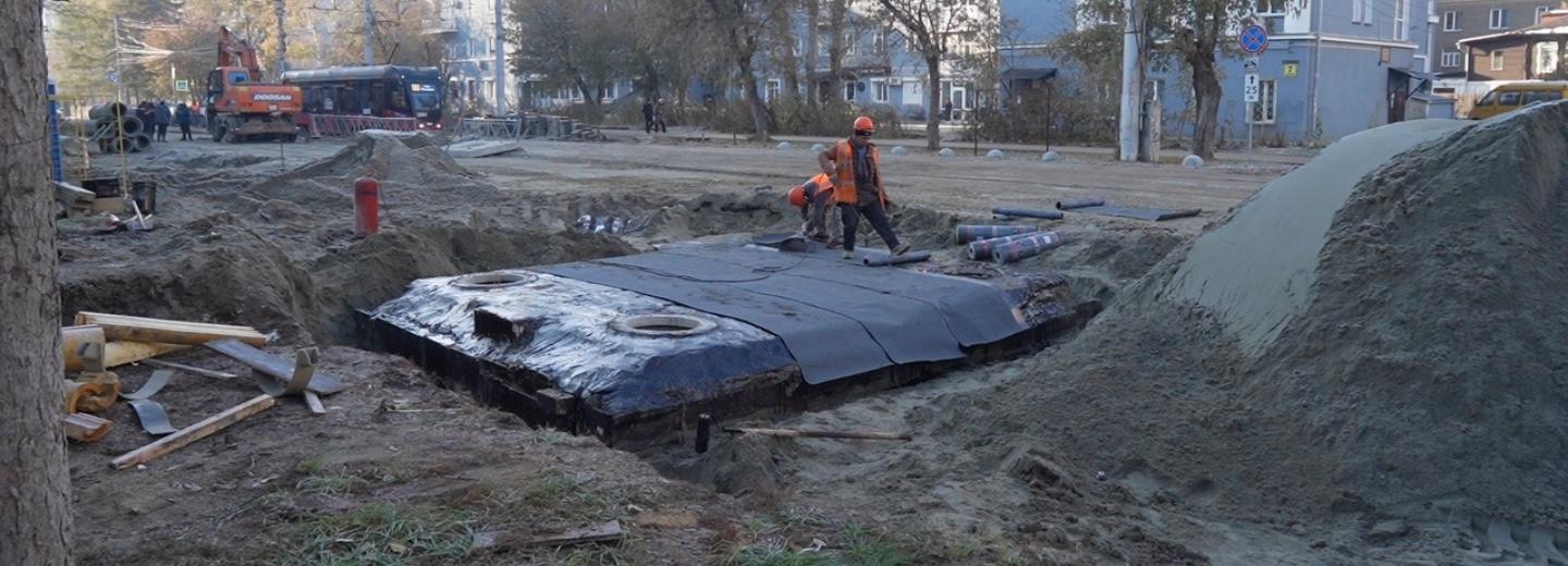Закопать многострадальную траншею на Мичурина обещают до конца октября