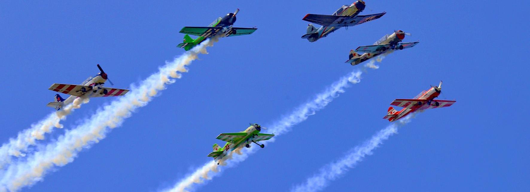 «Русь» и «Барсы» покажут высший пилотаж на авиашоу в Мочище 30 июля