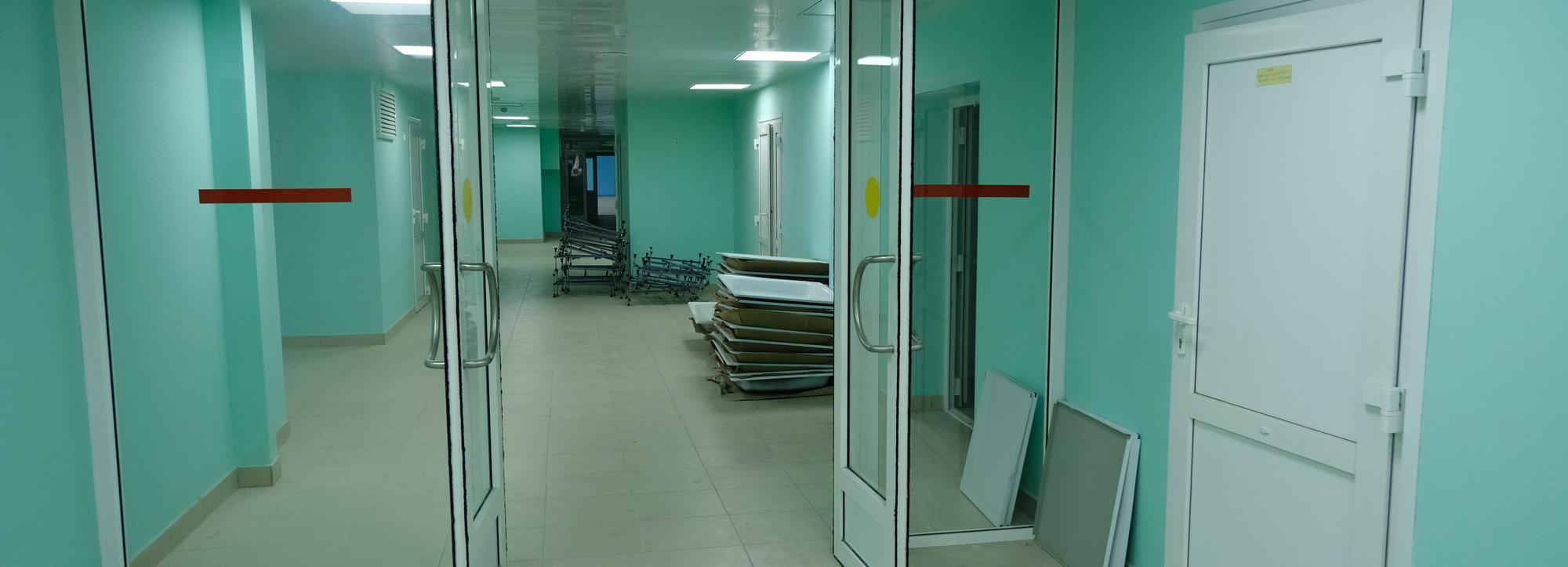 Новый корпус туберкулёзной больницы в Мочище откроют этой осенью