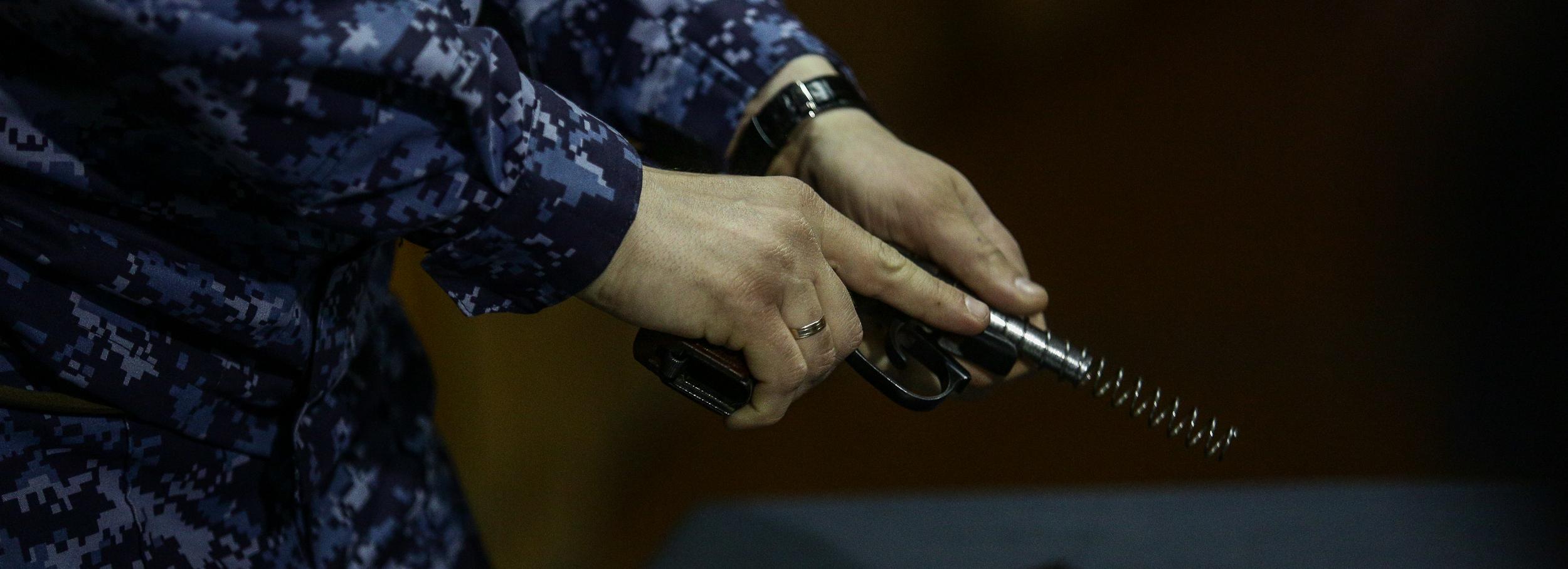 Росгвардия предложила мобилизованным новосибирцам сдать личное оружие