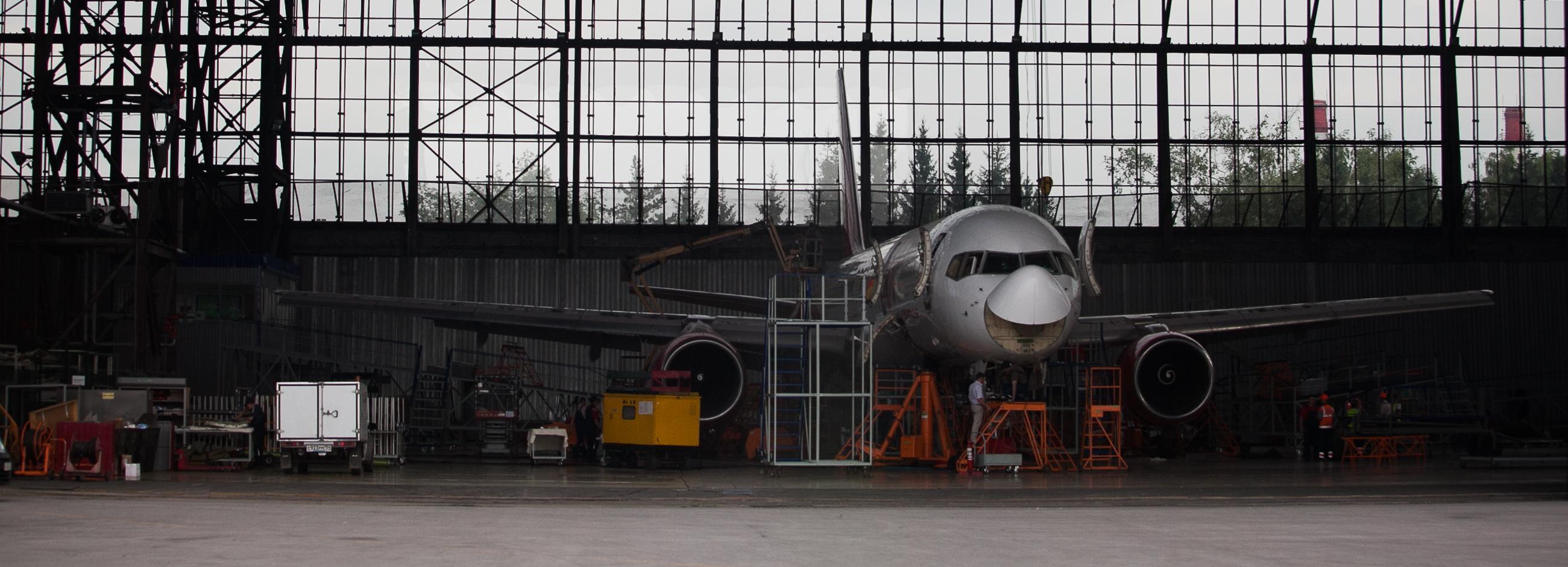 Самолёт не вылетел из Иркутска в Новосибирск из-за неисправности крыла