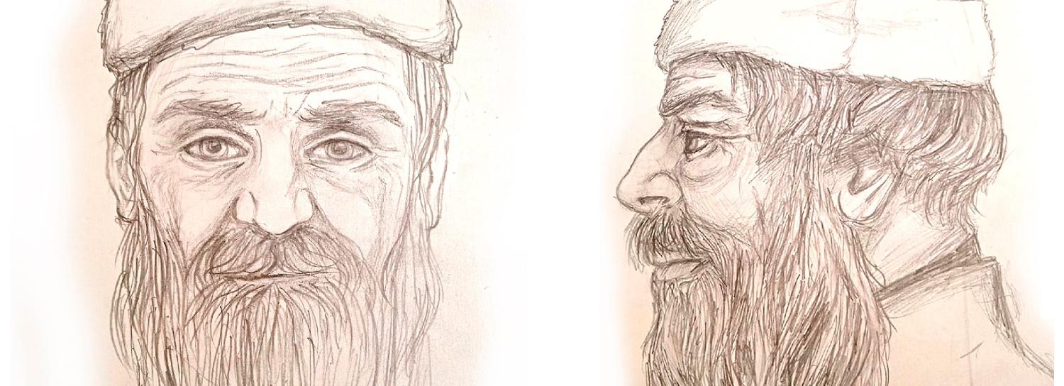 Сибирская художница восстановила облик старца с острова Чингис по черепу