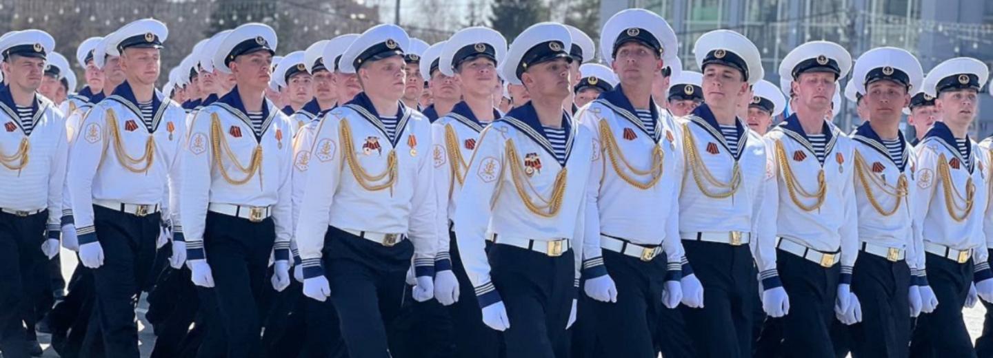 Первую репетицию парада Победы провели в Новосибирске