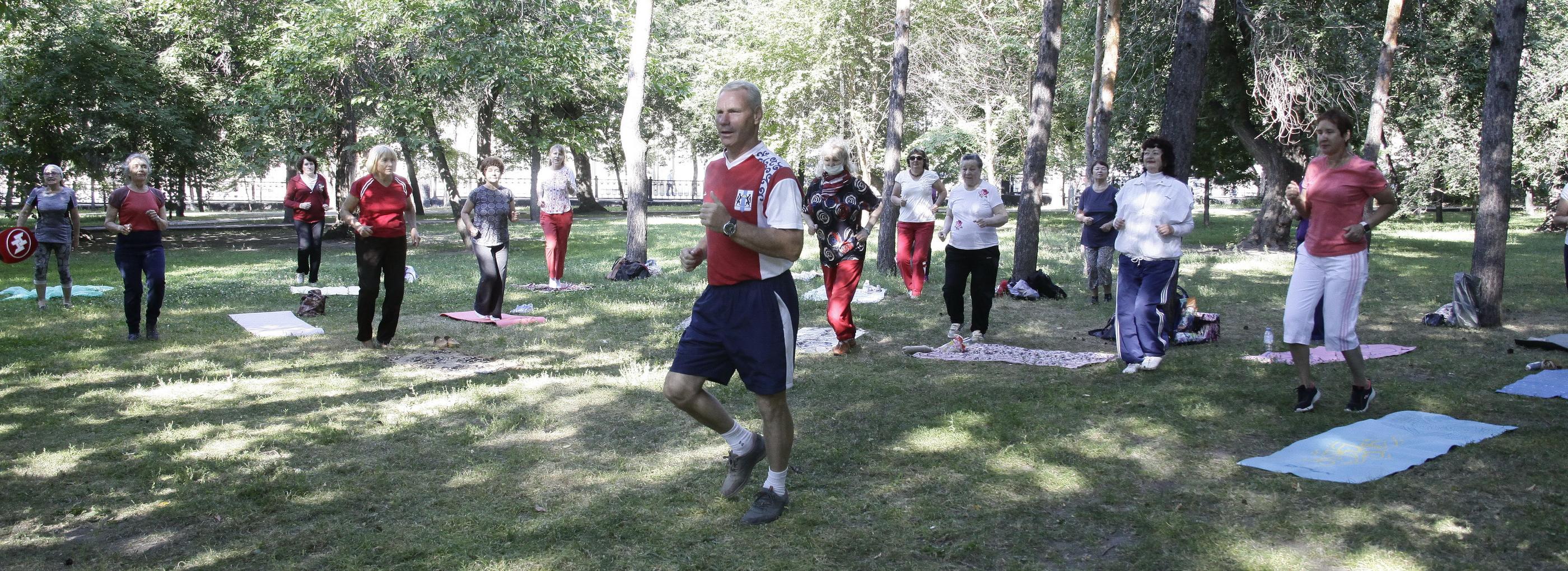 Летний сезон гимнастики закроют 11 сентября в Центральном парке