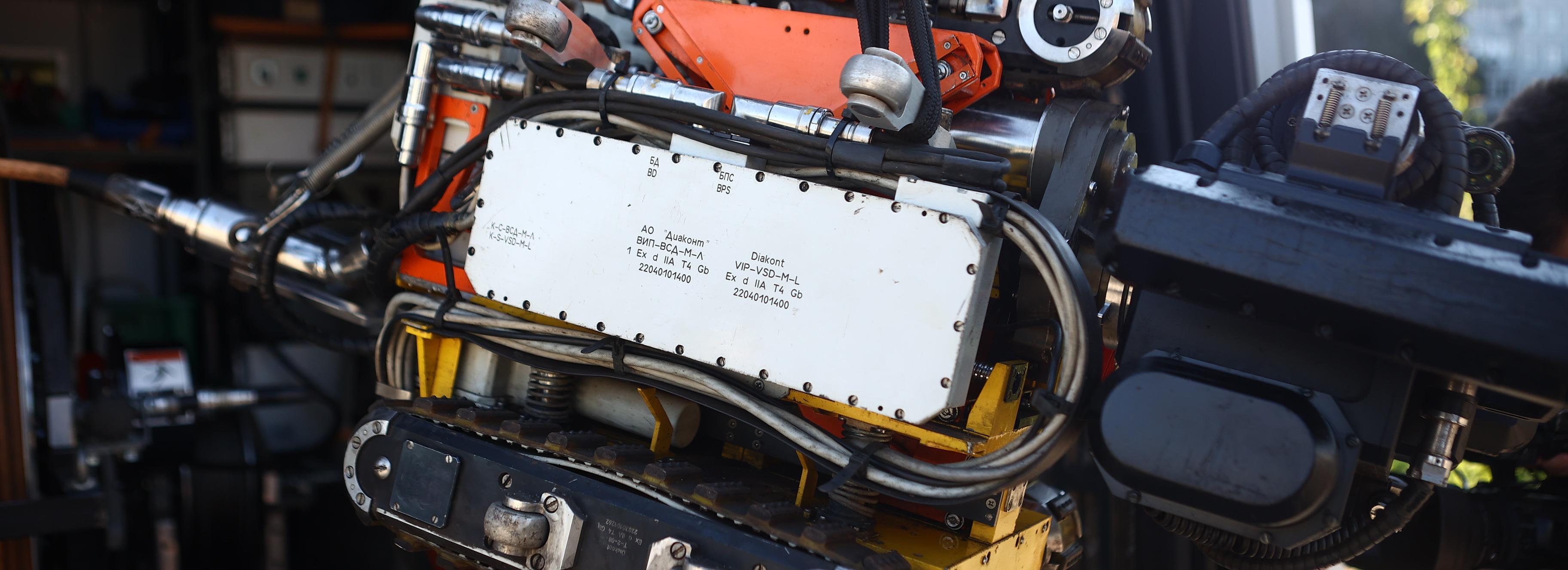 СГК обследует 32 км труб в Новосибирске при помощи роботов