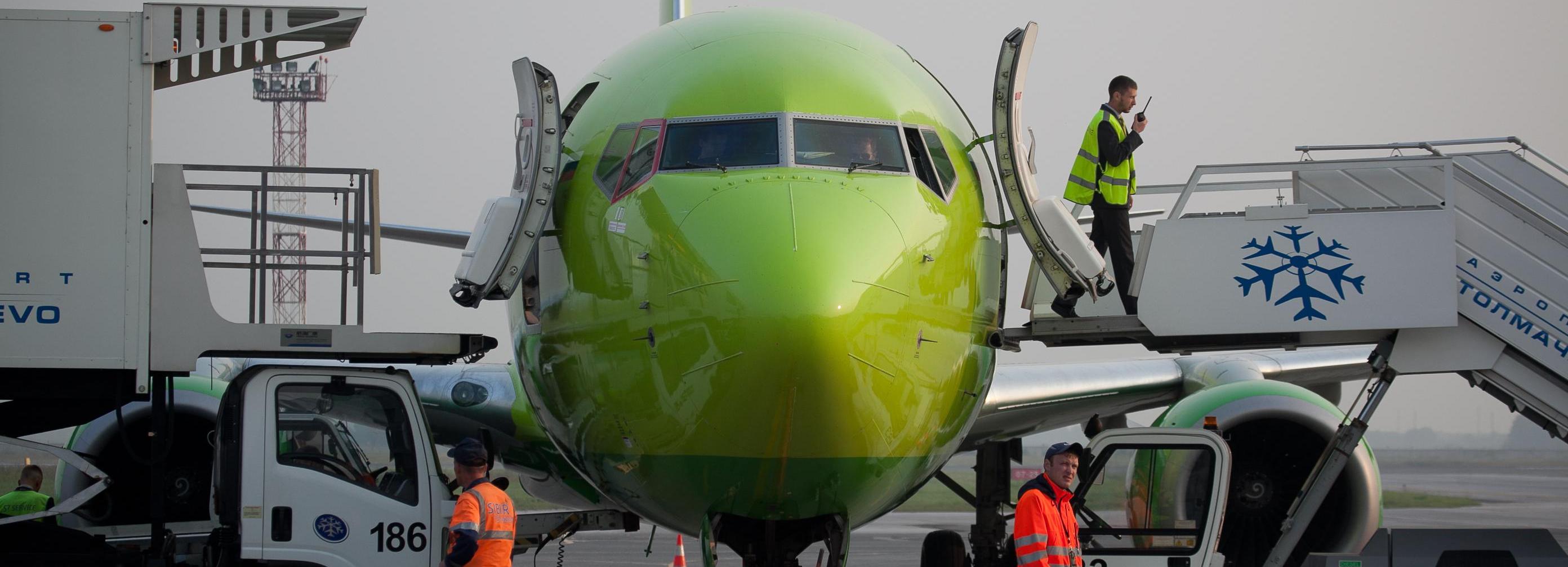 Прилёт 11 рейсов задерживается в аэропорту Новосибирска