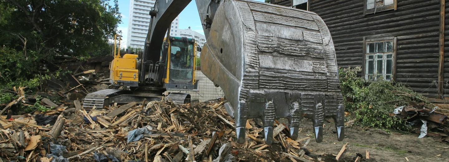 Шесть старых двухэтажек снесут до конца года в Новосибирске