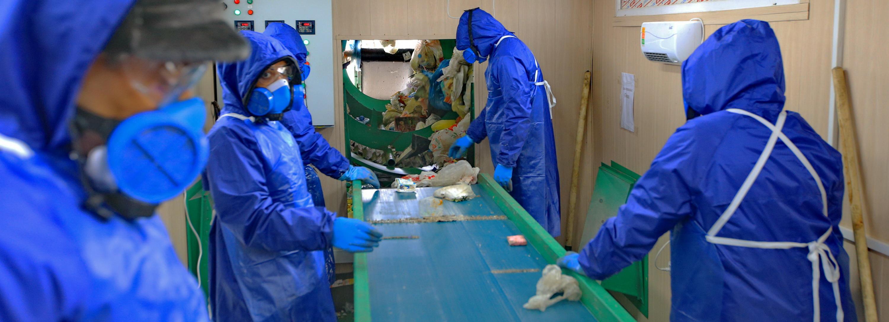 Мусоросортировочный завод запустят на левом берегу