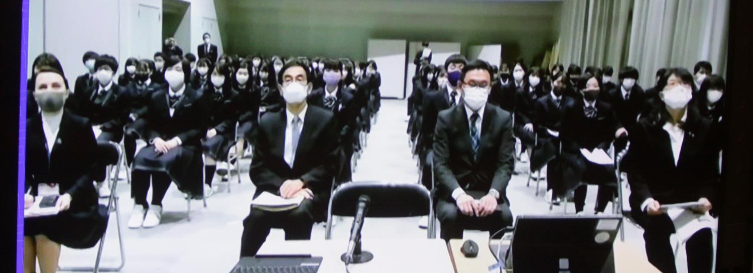 Лицей НГТУ подписал договор о сотрудничестве со школой в Саппоро